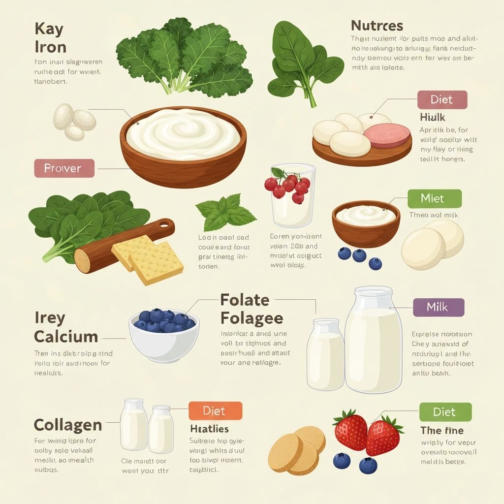 Источники нутриентов для женщин